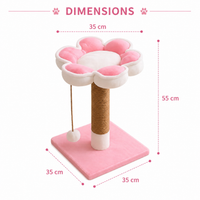 Flower cozy scratcher
