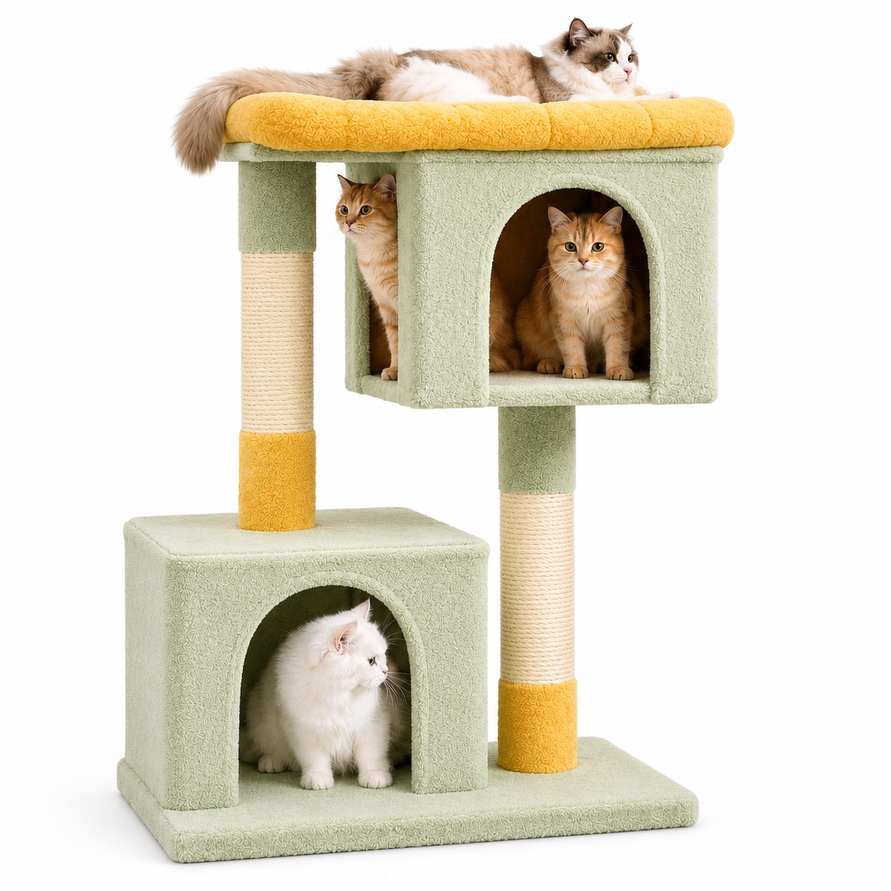 Cozy Double Haven Cat Tree